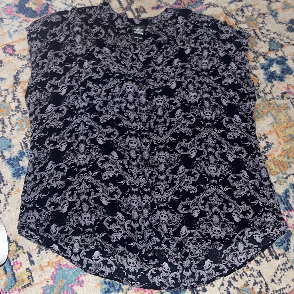 Nightmare before Christmas Georgette top
